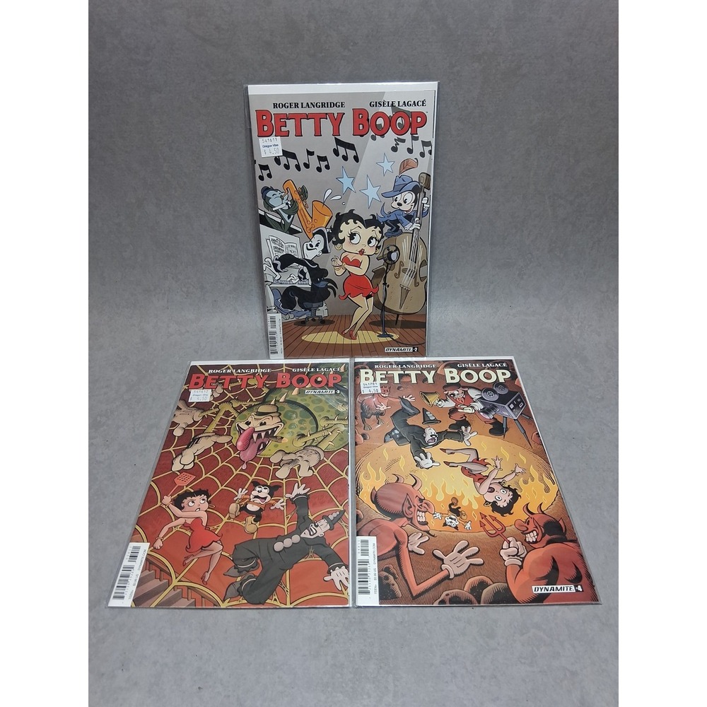 Betty Boop #2-4 (Dynamite 2016 2b 3a 4a) Roger Langridge / Gisele Lagace
